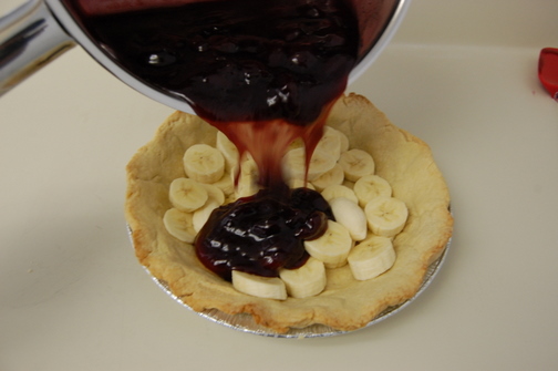 Cherry Banana Pie